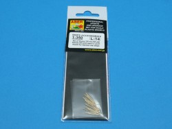 10,5cm Barrels C/33 for C/37 mount DKM - 16pcs - 1/350