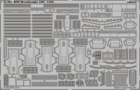 Fotoätzteile für 1:350 HMS Dreadnought 1907 - Trumpeter 05328 - 1:350