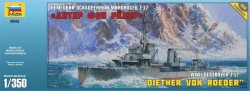 German Destroyer Z-17 Diether von Roeder - 1/350