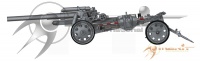 German 15cm sFH 18 Howitzer - 1/16