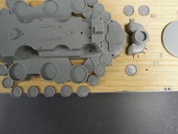 Wooden Deck for 1/350 IJN Yamato - Tamiya 78030