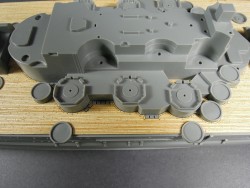 Wooden Deck for 1/350 IJN Musashi - Tamiya 78031 - 1/350