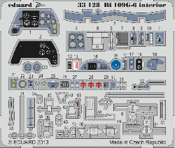 PE Parts Cockpit Instruments for 1/32 Messerschmitt Bf109 G-6 - Revell - 1/32
