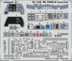 Fotoätzteile Instrumente für 1:32 Messerschmitt Bf109 G-6 - Revell 046 - 1:32