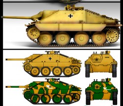 Jagdpanzer 38(t) Hetzer - Frühe Version - 1:35