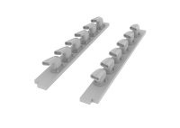 Exhaust Stacks for 1/32 Messerschmitt Bf109 G-6 - Revell 04665 - 1/32