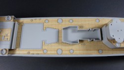 Wooden Deck for 1/350 HMS Belfast 1942 - Trumpeter 05334