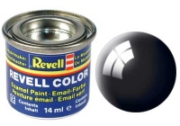 Revell 07 Schwarz RAL 9005 - Glänzend - 14ml