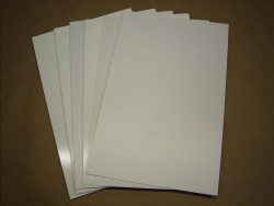 Polystyrene Plates 4,0mm, white.