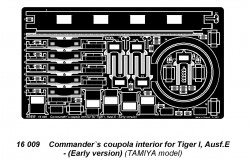 Kommandantenkuppel Innendetails Tiger I früh