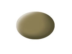 Revell Aqua Color 86 Olive Brown RAL 7008 - Flat - 18ml