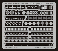 Photo-Etched Parts for 1/72 DKM U-Boat Type VII C/41 - Revell 05045 - 1/72