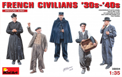Französische Zivilisten 1930er - 1940er Jahre