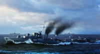 HMCS Huron - 1944 - Tribal Class Destroyer - 1/350