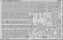Photo-Etched Parts - Part 2 for 1/72 DKM U-Boat Type IX C - Revell 051 - 1/72