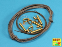 Tow cables & track cable with brackets for Tiger, Kingtiger and Panthe