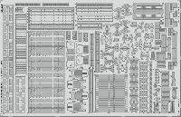 Photo-Etched Parts - Life Boats for 1/200 USS Arizona  - Trumpeter - 1/200