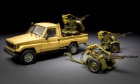 Pick Up mit ZPU-2 - 1:35