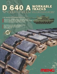 D 640A workable link track for Leopard 1 Family - 1/35