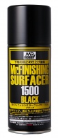 Mr. Finishing Surfacer 1500 Black - Spray