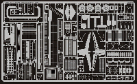 Photo-Etched Parts for 1/350 USS Hornet CV-8 - Trumpeter 05601 - 1/350