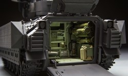 Set Inneneinrichtung für CFV M3A3 Bradley with Busk III - 1:35