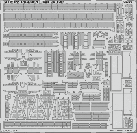 Fotoätzteile Hauptmast für 1:200 USS Arizona - Trumpeter 03701 - 1:200