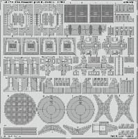 Photo-Etched Parts - Radar for 1/200 USS Missouri  - Trumpeter 03705 - 1/200