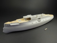 Wooden Deck for 1/350 Russian Battleship Tsesarevich 1917 - Trumpeter 05337 - 1/350