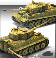 Panzerkampfwagen Tiger - Mittlere Produktion - 70th Anniversary Edition Normandy Invasion - 1:35