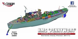 Flower Class Corvette K111 - HMS Pennyworth - 1/350