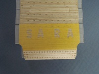 Wooden Deck for 1/350 USS Saratoga CV-3 - Trumpeter 05607 - 1/350