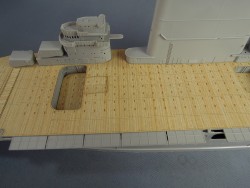 Wooden Deck for 1/350 USS Saratoga CV-3 - Trumpeter 05607 - 1/350