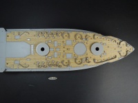Wooden Deck for 1/350 USS New York BB-34 - Trumpeter 05339 - 1/350
