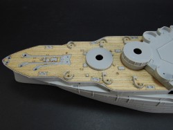 Wooden Deck for 1/350 USS New York BB-34 - Trumpeter 05339 - 1/350