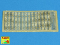 Track Link Casting Numbers for 1/16 Pz.Kpfw. 38(t) - Panda Hobby 16001