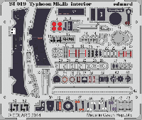 Fotoätzteile Cockpit für 1:24 Hawker Typhoon Mk. IB - Airfix A19002