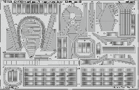 Photo-Etched Parts - Superstructure for 1/200 USS Missouri  - Trumpeter 03705 - 1/200