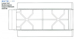 Lower Hull for Tamiya Tiger I (56010) 1:16