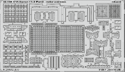 Photo-Etched Parts Radar Antennas for 1/200 USS Hornet CV-8 - Merit 62001 - 1/200