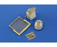Photo-Etched Parts Radar Antennas for 1/200 USS Hornet CV-8 - Merit 62001 - 1/200
