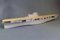Wooden Deck for 1/350 USS Yorktown CV-5 - Merit 65301 - 1/350