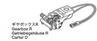 Tamiya RC-Getriebe rechts - für diverse Anwendungen