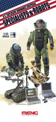 US Explosive Ordnance Disposal - Specialists & Robots - 1/35