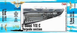 U-Boot Type VIIC Forward Torpedo Section / Bug Torpedoraum for Revell 05015 - 1/72