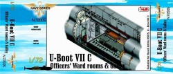 U-Boot Typ VII C - Unteroffiziersraum und Kombüse für Revell 05015 - 1:72