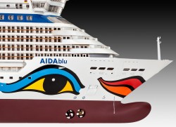 Cruiser Ship AIDAblu, AIDAsol, AIDAmar, AIDAstella - 1/400