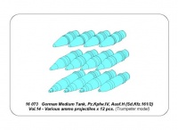 Ammo Projectiles for Panzerkampfwagen IV