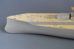 Holzdeck für 1:350 HMS Dreadnought 1918 - Trumpeter 05330 - 1:350