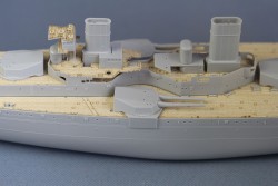 Holzdeck für 1:350 HMS Dreadnought 1918 - Trumpeter 05330 - 1:350
